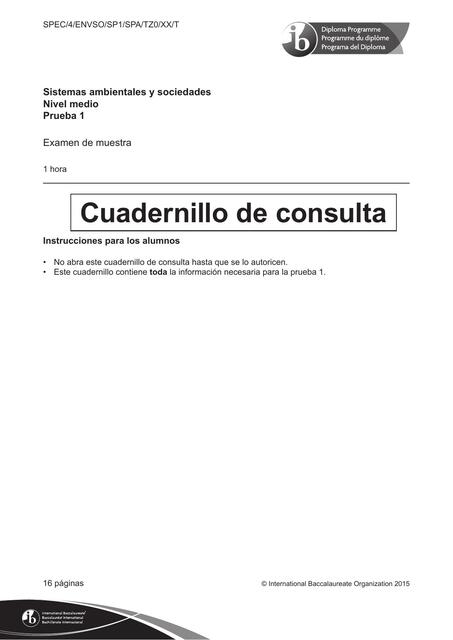 Prueba 1 Cuadernillo de consulta 