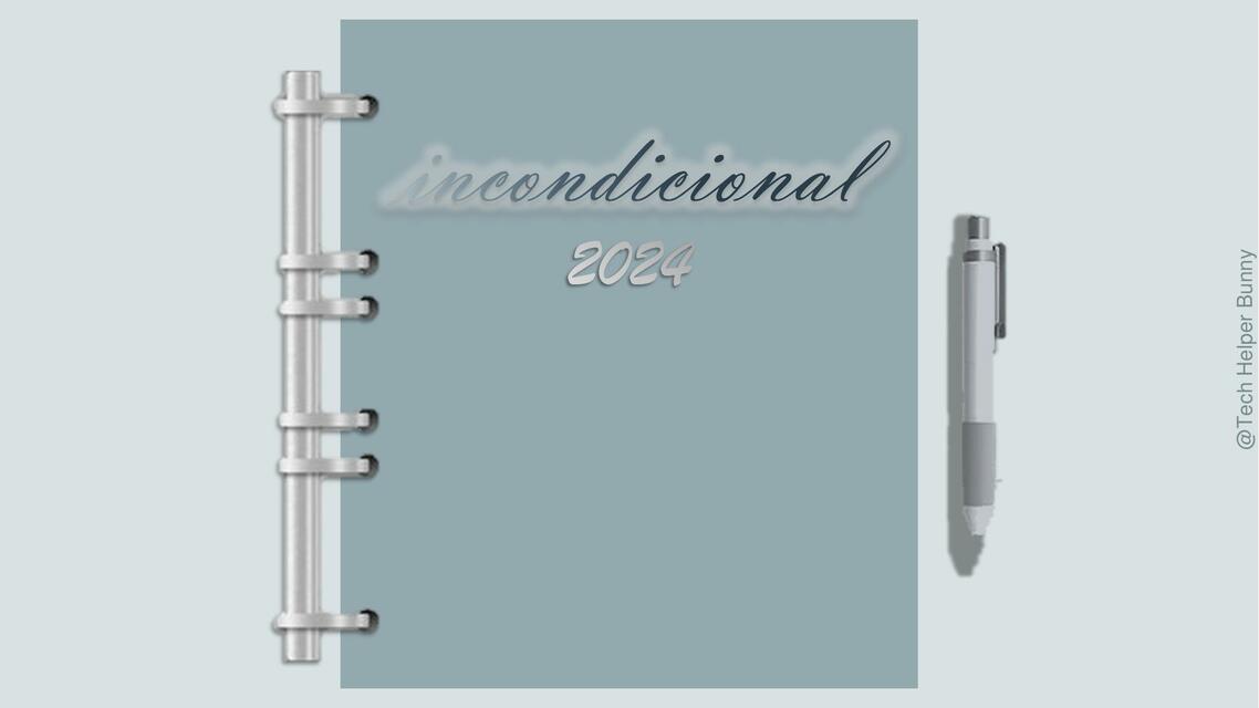 Nueva Agenda 2024 - Incondicional