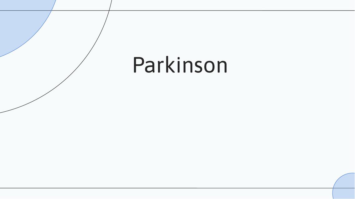 Enfermedad de Parkinson