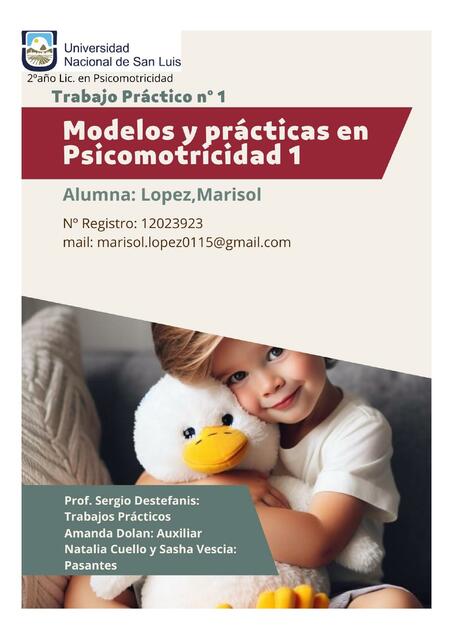 Modelos y Prácticas de la Psicomotricidad 