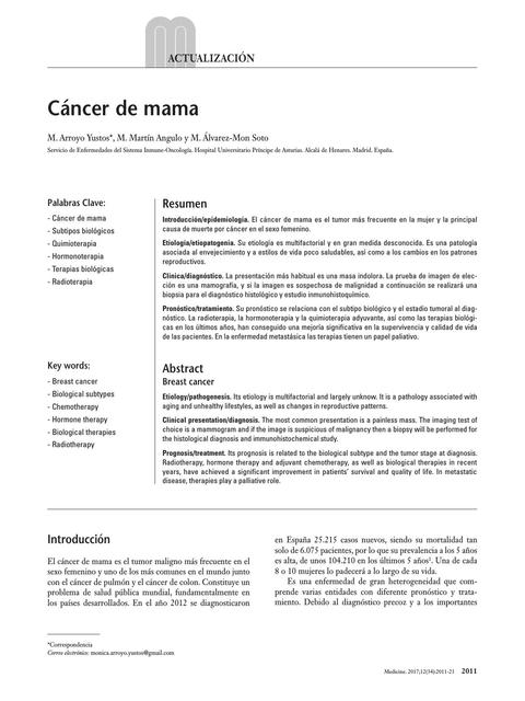 cancer de mama