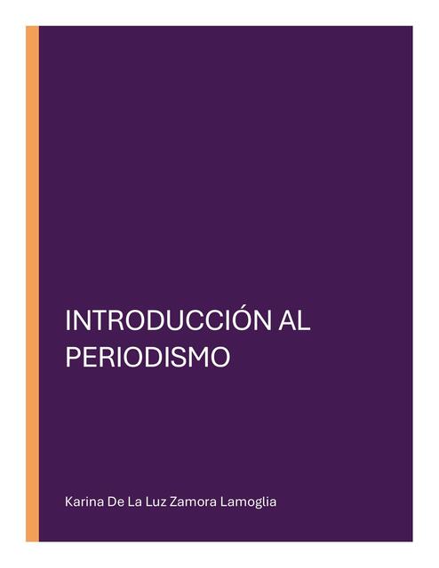 Introducción al periodismo