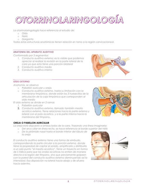 Otorrinolaringología   