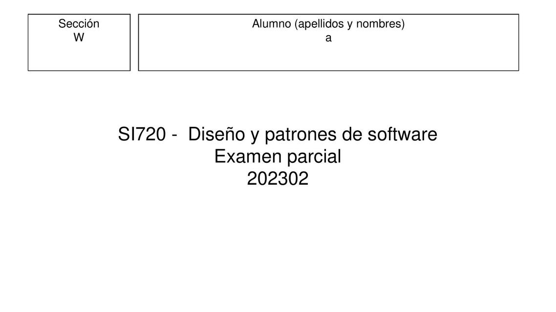 upc pre SI720 examen parcial 2023-2 (solucion)