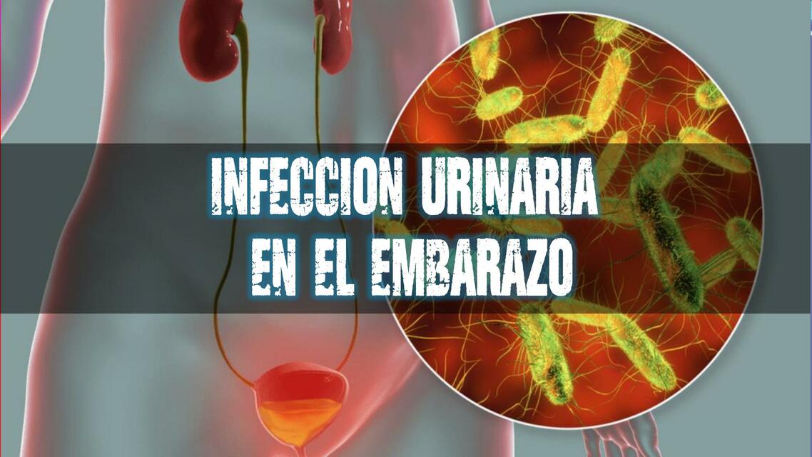 INFECCION URINARIA EN EL EMBARAZO