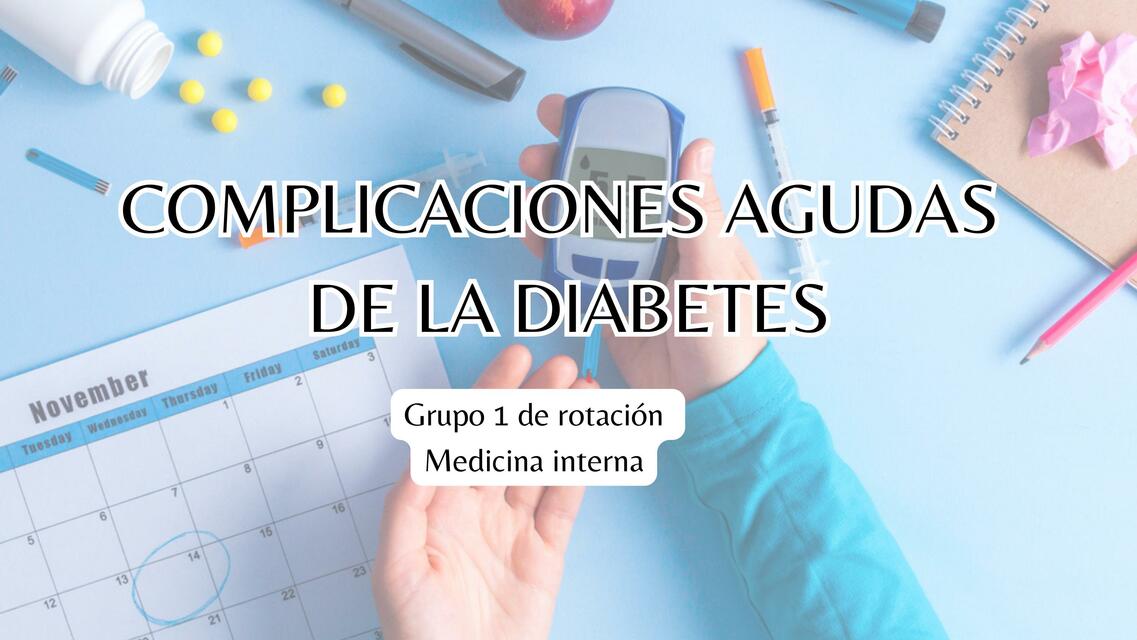 Complicación aguda diabetes