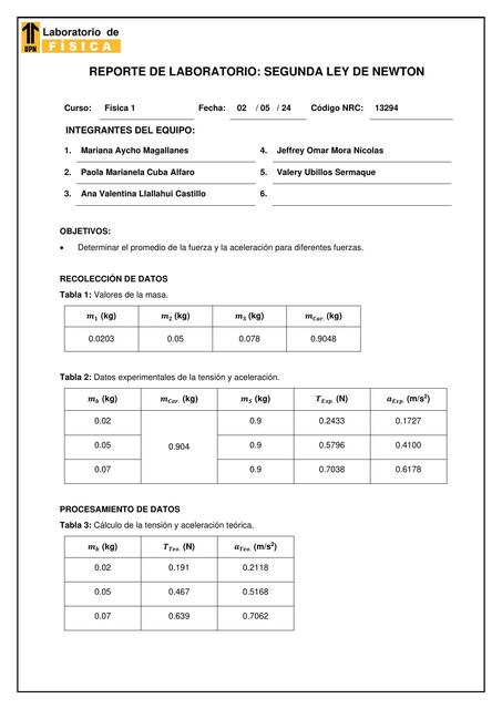 REPORTE LAB FISI1 S06 Grupo 2