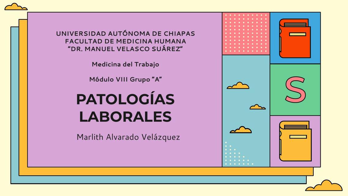 Patologías Laborales - Medicina del trabajo