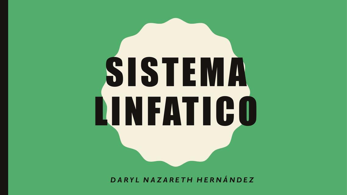 Sistema linfatico