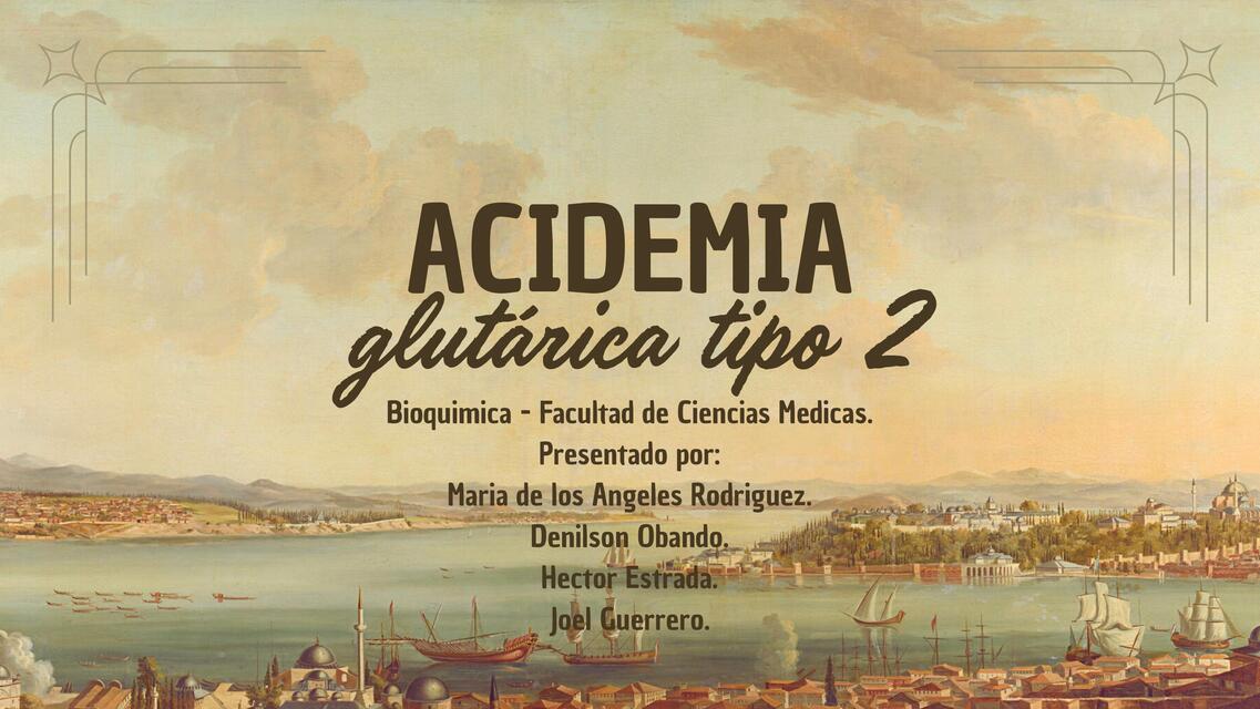 Acidemia glutárica tipo 2 