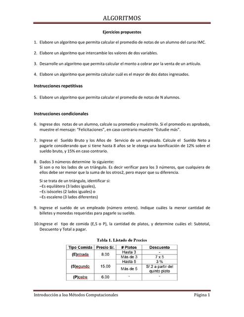 Matlab Ejercicios propuestos