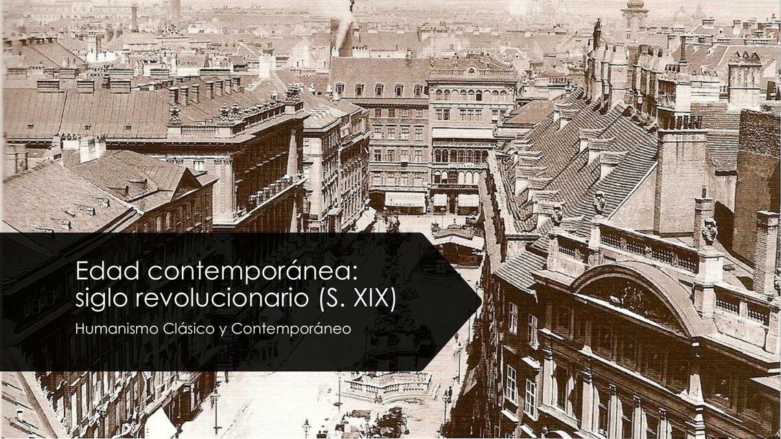 09 Edad contemporánea siglo revolucionario S XIX