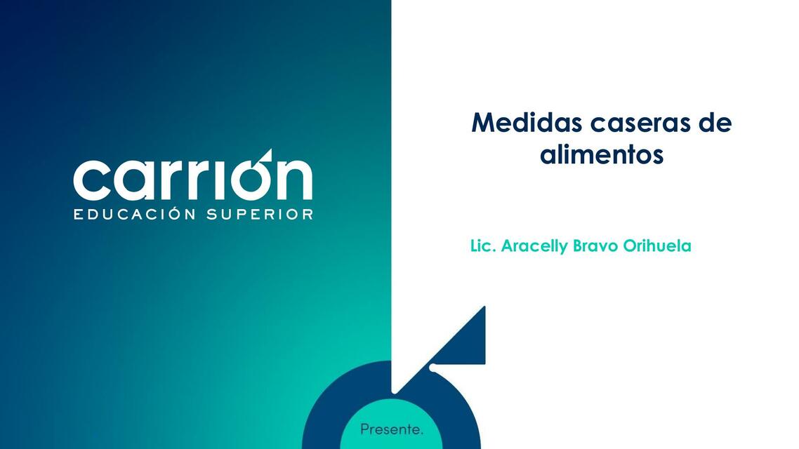 26 10 I Medidas caseras de alimentos