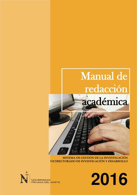 MANUAL DE REDACCIÓN VIGENTE