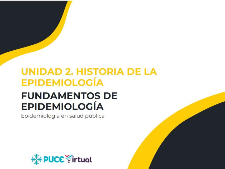 Fundamentos de Epidemiología