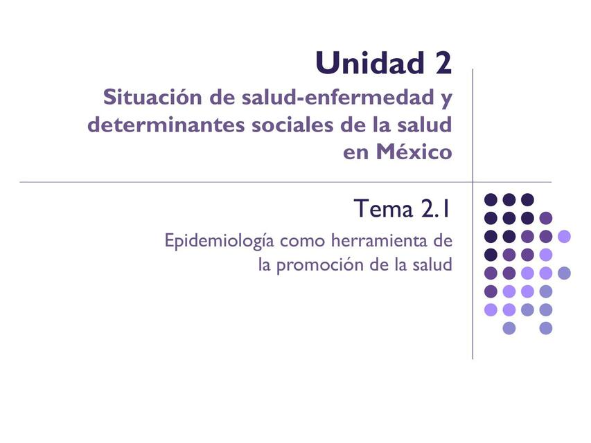 Epidemiologia Clásica