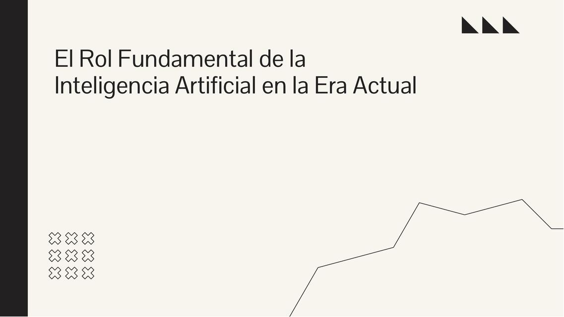 Inteligencia artificial en la actualidad