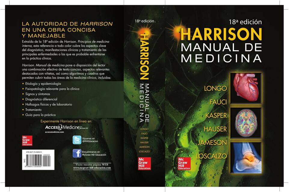 Harrison Manual de Medicina 18va Ed