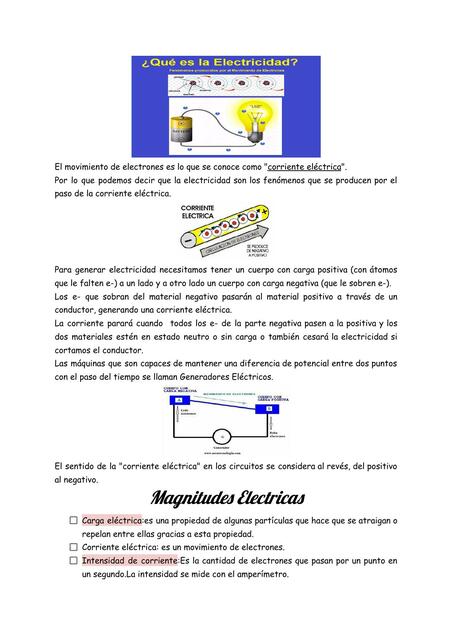 Resumen Circuito Eletrico