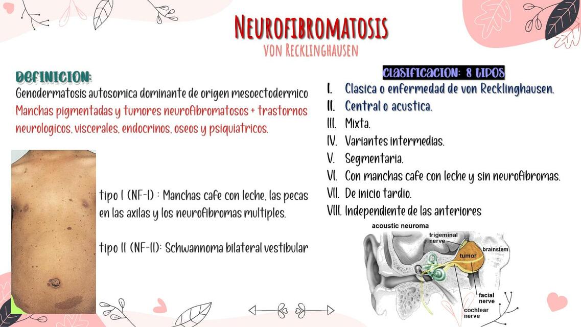 neurofibromatosis (arenas)