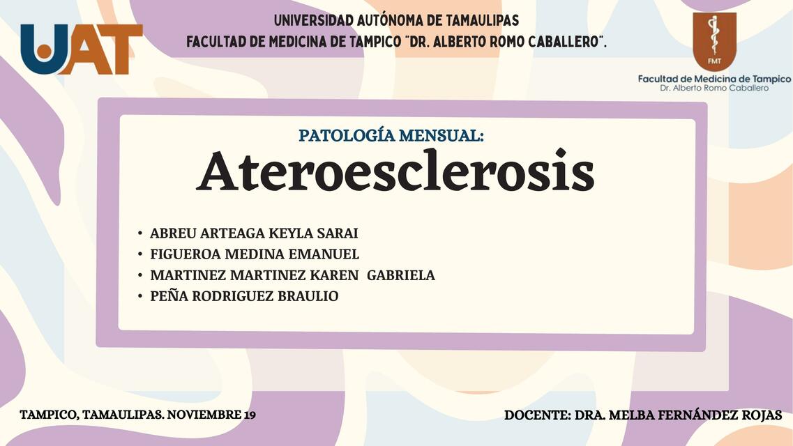 Ateroesclerosis 