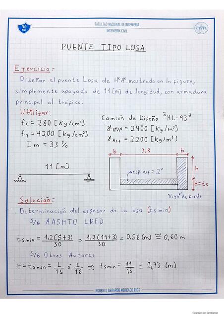 PUENTE TIPO LOSA