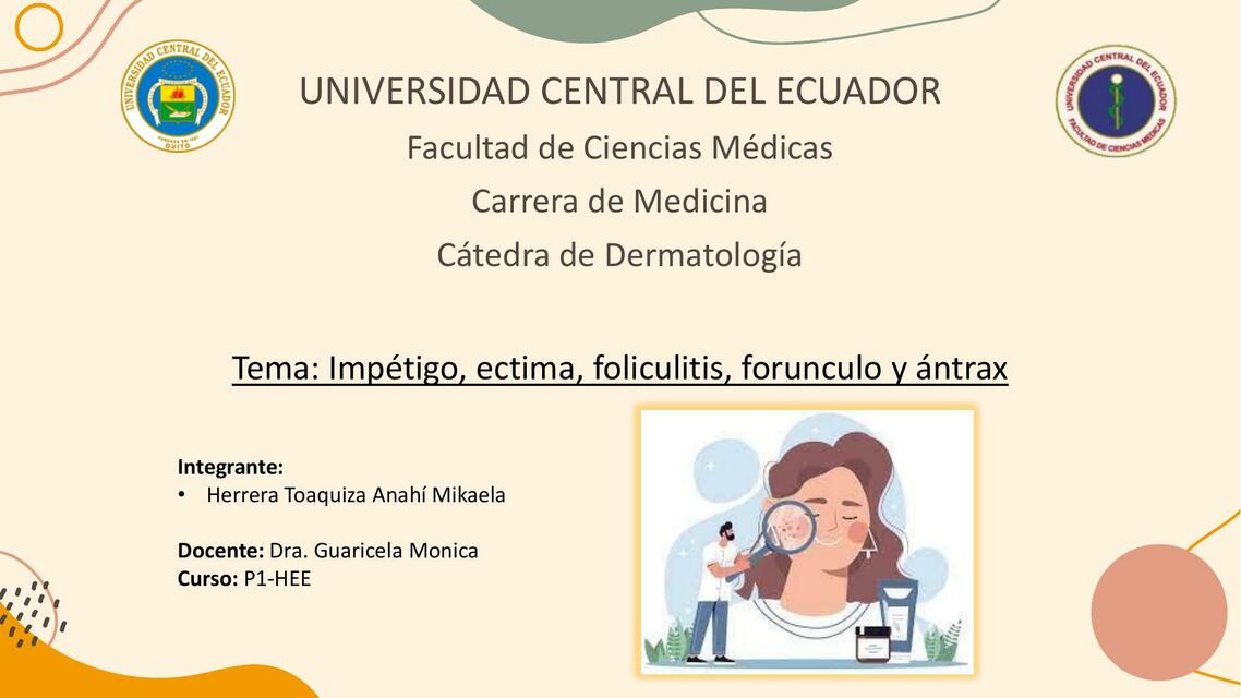 Impétigo ectima foliculitis forunculo y ántrax