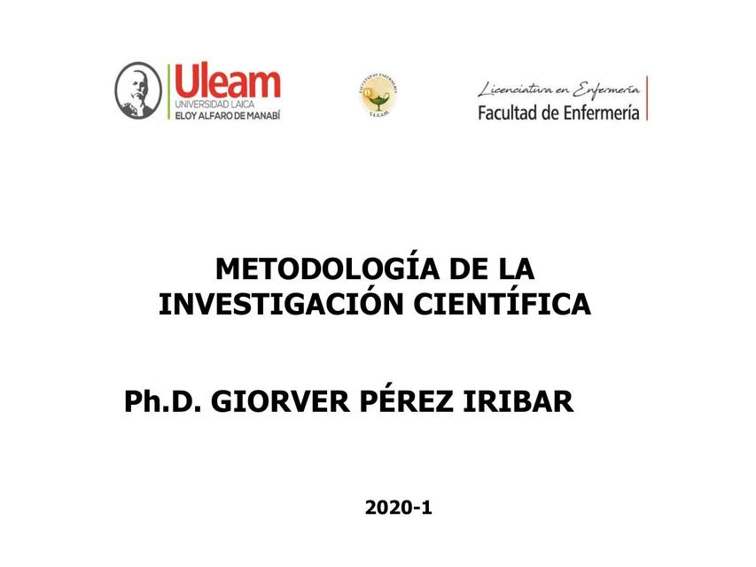 CIENCIA Y LOS FUNDAM METODOLOG INVESTIGA 1