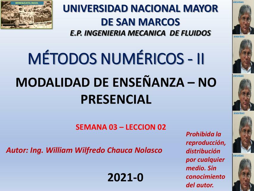 Métodos numericos II | Michel Antonio Robles Villalva | uDocz