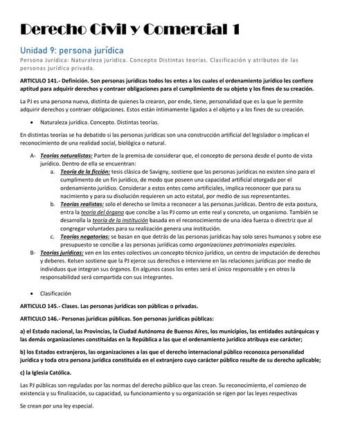 Derecho Civil y Comercial 1 2do parcial Autoguarda