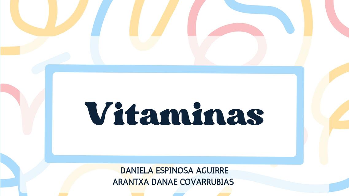 Vitaminas