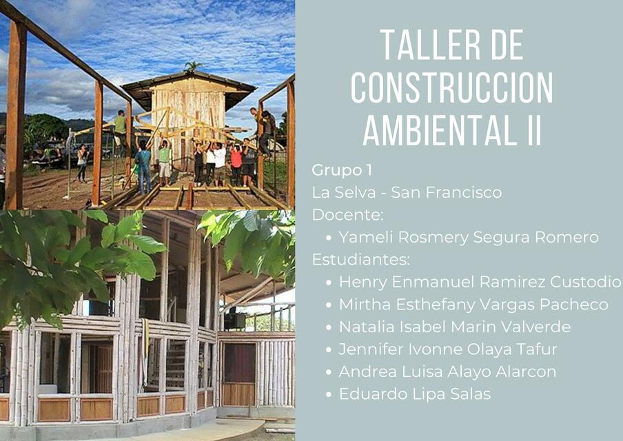 CONSTRUCCIÓN AMBIENTAL 2