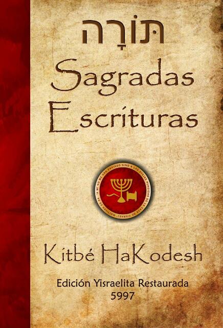 Kitbe HaKodesh Yisraelita Restaurada 1 | Anderson Valverde Tadeo | uDocz