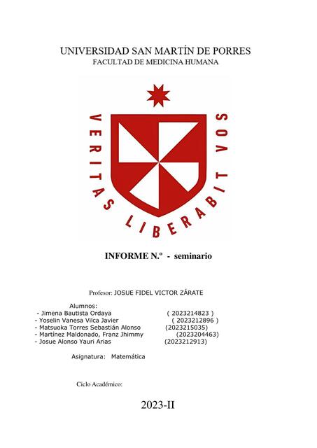 Informe 5 Geometría Analítica diariomed_study uDocz