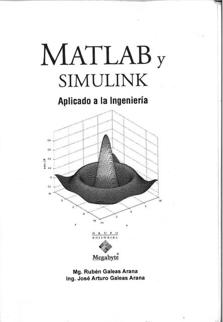 MATLAB Y SIMULINK APLICADO A LA INGENIERIA