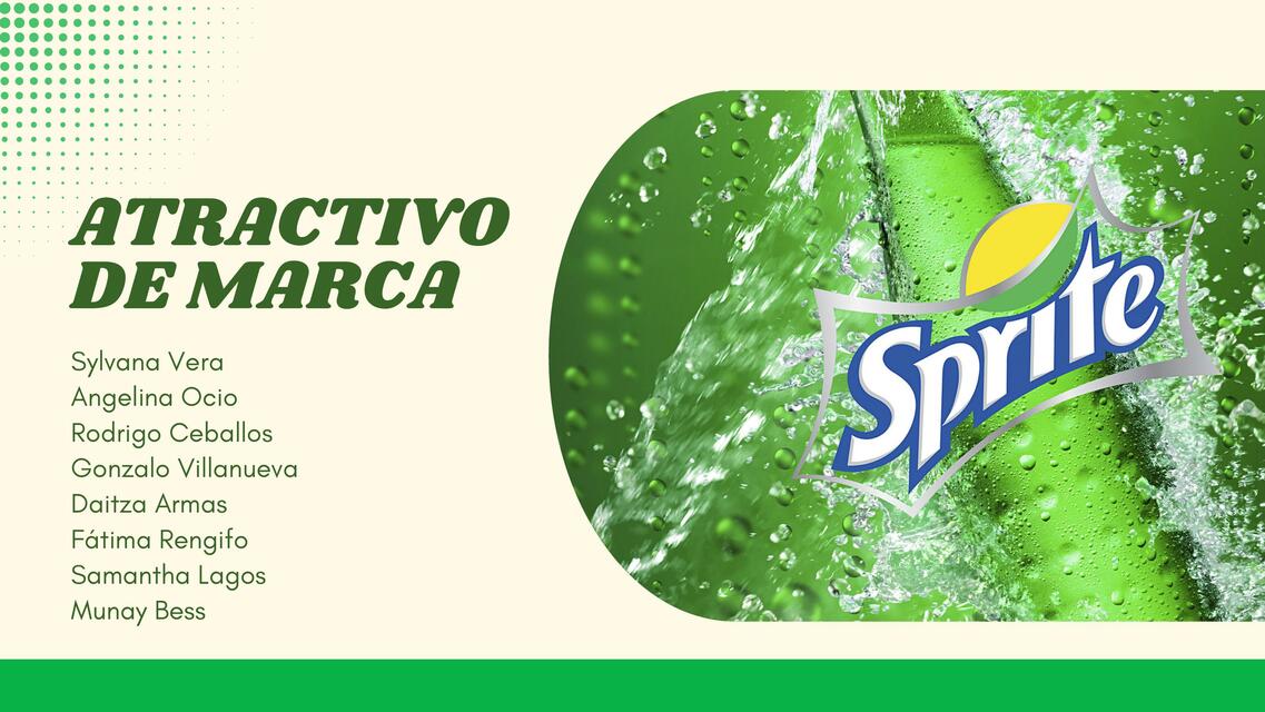 Atractivo de marca Sprite