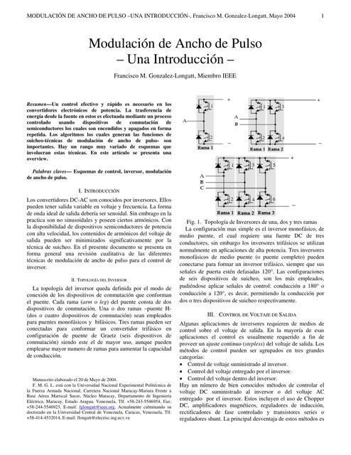 Modulación de ancho de pulso