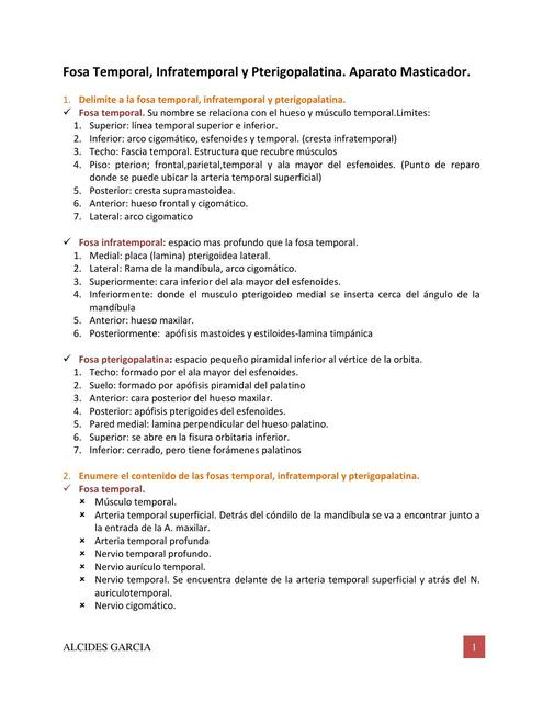 Fosa Temporal Infratemporal y Pterigopalatina Apar