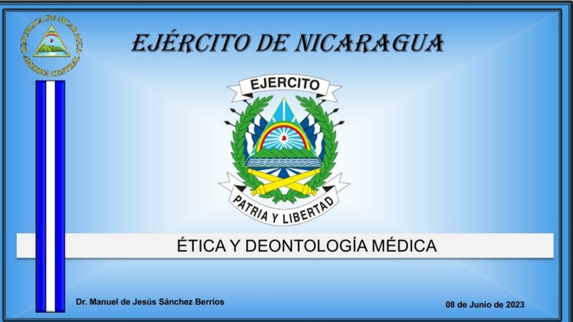 HOMEOSTASIS ÉTICA MÉDICA