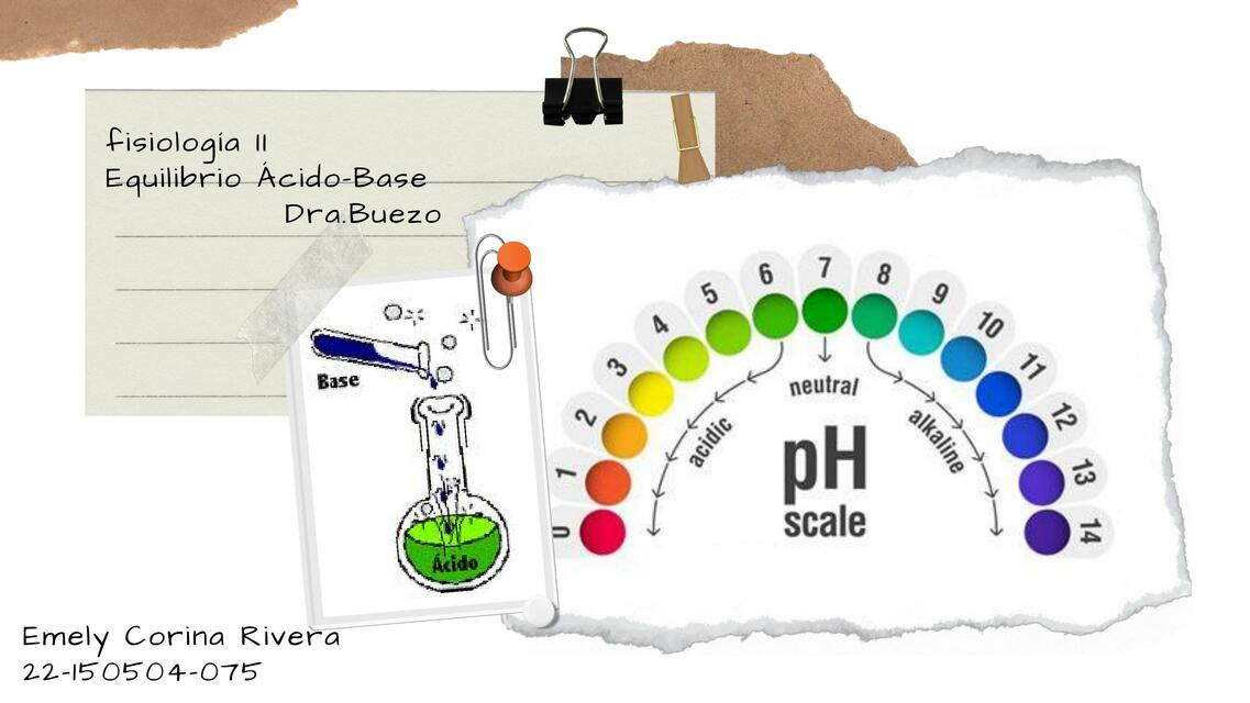 Equilibrio Ácido Bases