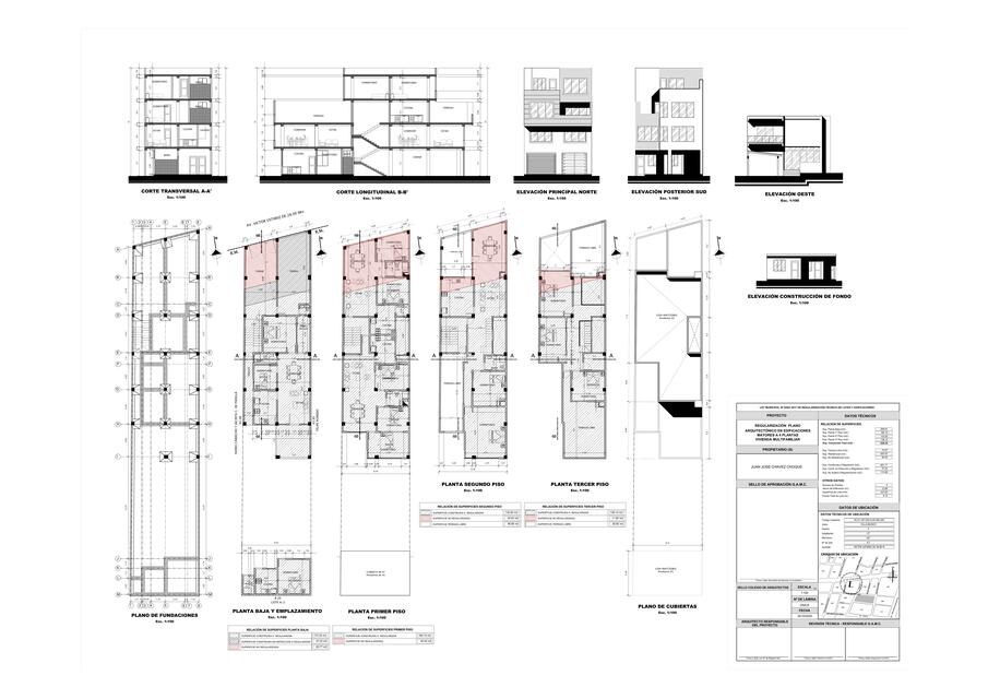 Plano arquitectonico 