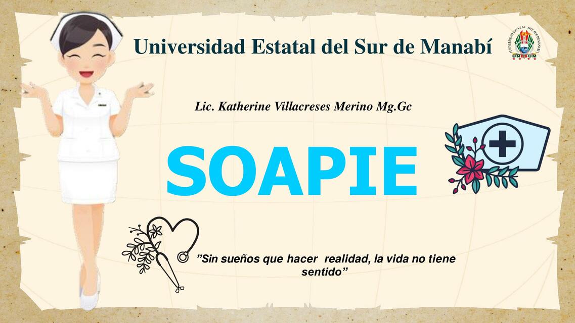 SOAPIE INTERNADO