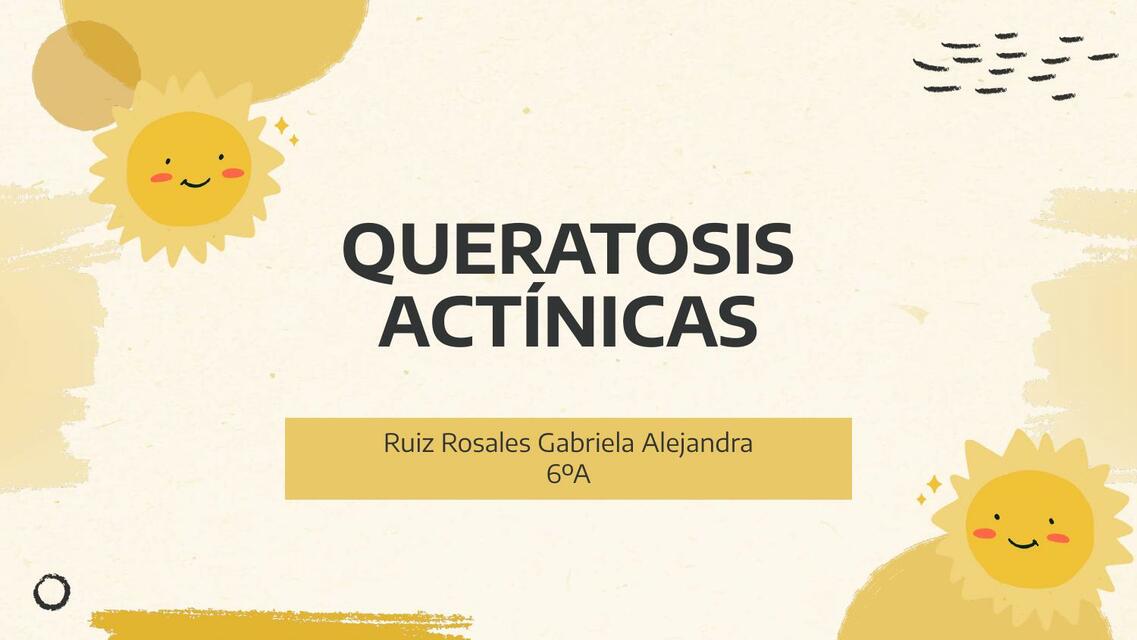 Queratosis actínicas Derma