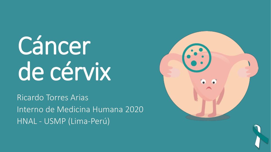 CÁNCER DE CERVIX - SEMANA MÉDICA INTERNACIONAL