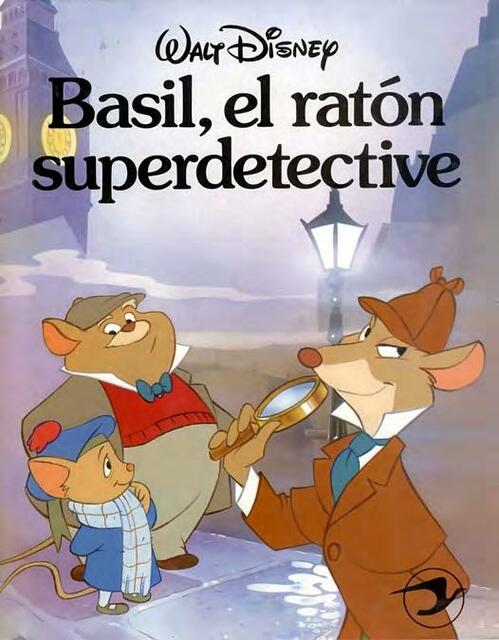 Disney Walt Basil el raton superdetective