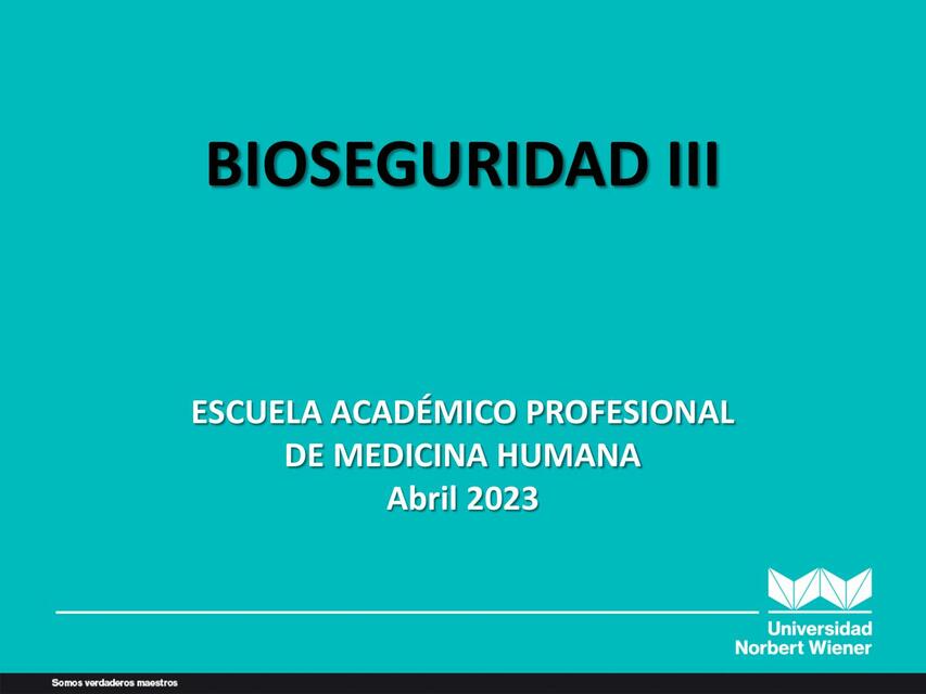 4 BIOSEGURIDAD TEORIA