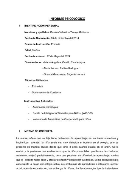 Informe 3