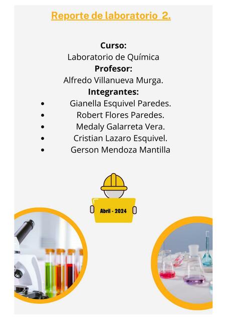 REPORTE DE LABORATORIO 2