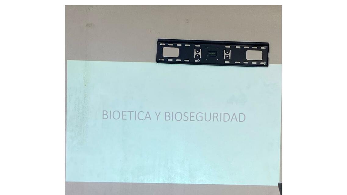 Bioética y bioseguridad cirugía I presentación