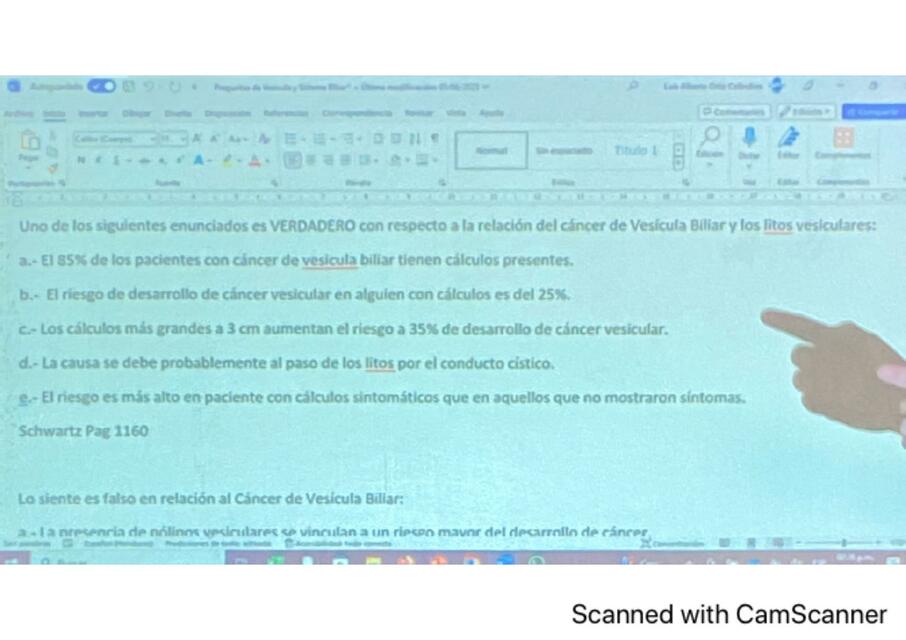 Pautas casos clínicos cirugía I parte 1